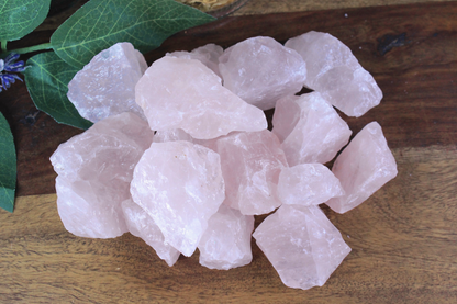 Rose Quartz Rough Pieces
