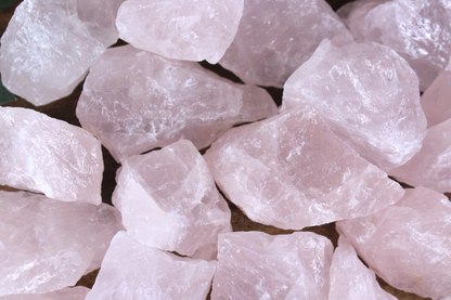 Rose Quartz Rough Pieces