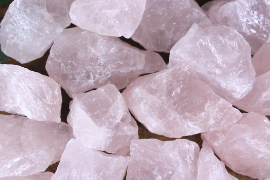 Rose Quartz Rough Pieces