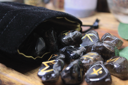 Smoky Quartz Runes