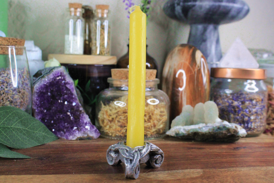 Chime Candles 2-Set - Yellow