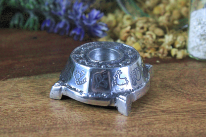 Aluminum Zodiac Chime Candle & Sphere Holder