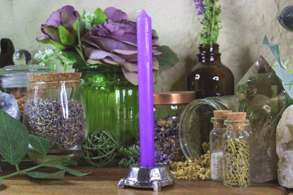 Aluminum Zodiac Chime Candle & Sphere Holder